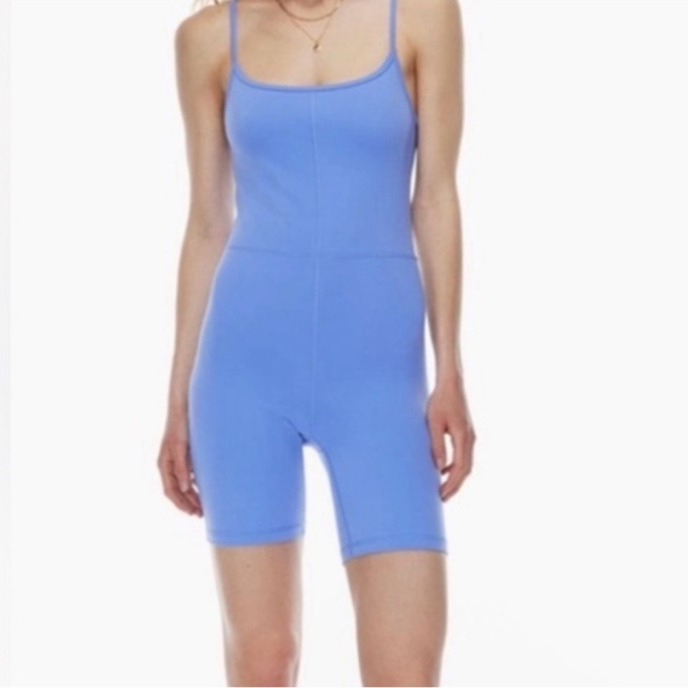 Aritzia Blue Jumpsuit